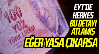 EYT'de Herkes Bu Detayı Atlamıştı! Eğer Yasa Çıkarsa...