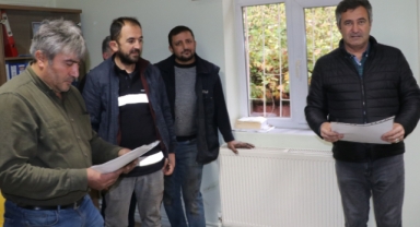 Havza'da 12 ustaya Usta Öğretici Belgesi verildi