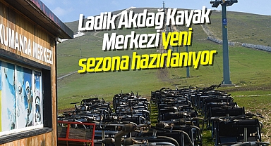 Ladik Akdağ Kayak Merkezi yeni sezona hazırlanıyor