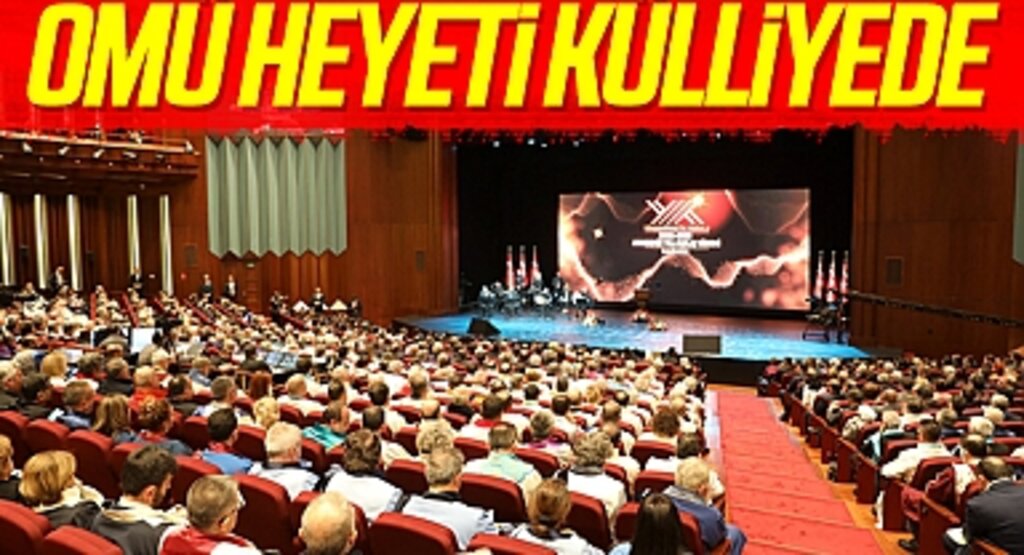 OMÜ Heyeti Külliyede