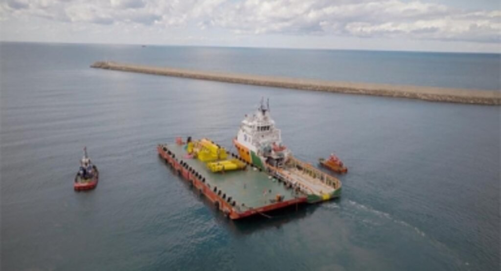 Sakarya Gaz Sahası'nın tabanına çelik ekipman yerleştirme işlemleri sürüyor