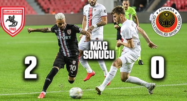 Samsunspor - Gençlerbirliği maç sonucu: 2-0