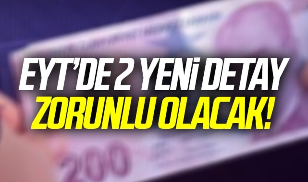 SON DAKİKA | EYT bekleyenler dikkat! Emeklilik zorunlu mu olacak? 2 yeni detay ortaya çıktı: Kadınlarda yıl şartı tamam, erkekler 1 yıl daha…