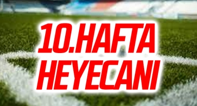 Spor Toto 1. Ligde 10. hafta heyecanı yarın başlayacak