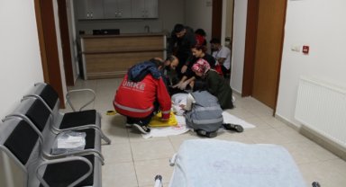 Yeniçağa'da deprem ve yangın tatbikatı gerçekleştirildi