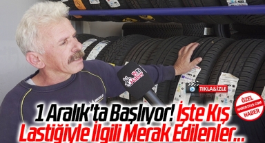 1 Aralık'ta Başlıyor! İşte Kış Lastiğiyle İlgili Merak Edilenler...
