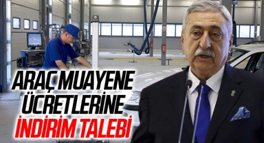 Araç muayene ücretlerine indirim talebi