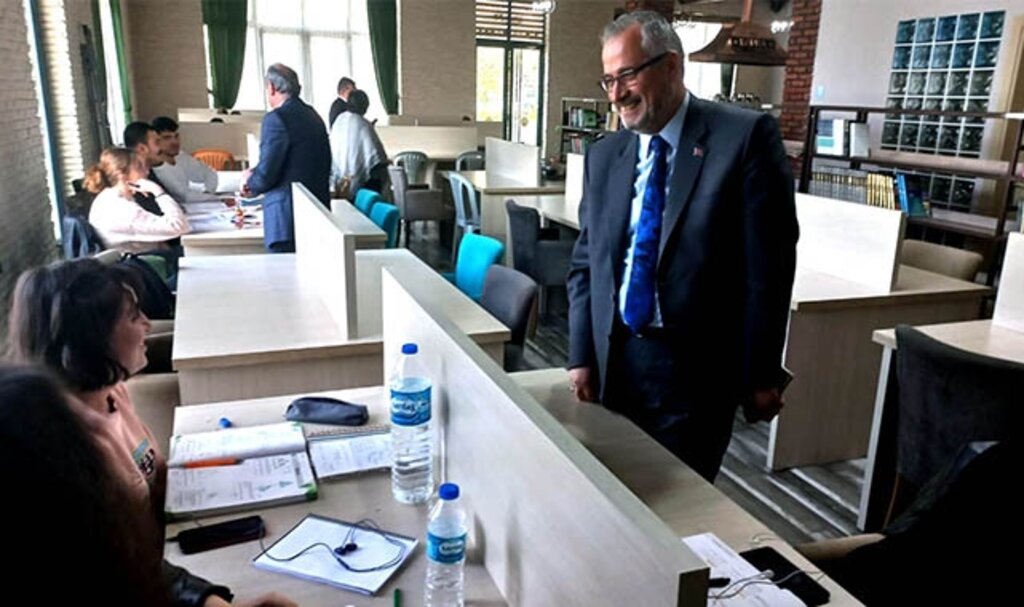 Bafra Millet Kıraathanesine yoğun ilgi