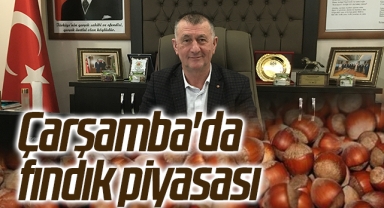 Çarşamba'da fındık piyasası