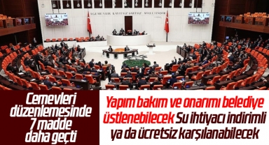 Cemevleri düzenlemesinde 7 madde daha TBMM'de kabul edildi