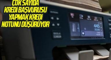 Çok sayıda kredi başvurusu yapmak kredi notunu düşürüyor