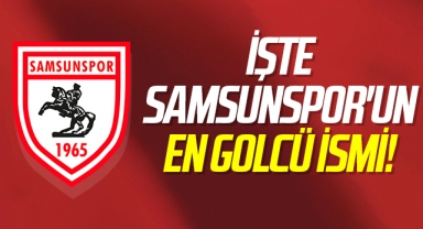 İşte Samsunspor'un en golcü ismi!