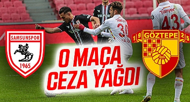 O Maça Ceza Yağdı