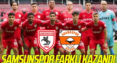 Samsunspor: 4 Adanaspor: 0 (Maç Sonucu)
