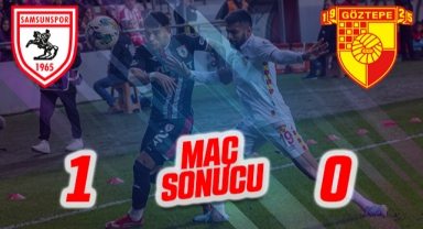 Samsunspor Göztepe'yi 1-0 Mağlup etti