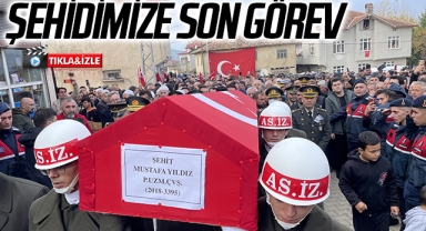 Şehit Piyade Uzman Çavuş Mustafa Yıldız, Samsun'da son yolculuğuna uğurlandı