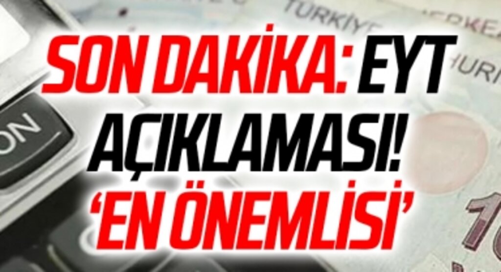 Son dakika: Asgari ücret 2023 ve EYT mesajı!