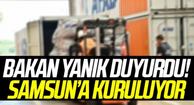 Aile ve Sosyal Hizmetler Bakanı Derya Yanık duyurdu! Samsun'a lojistik deposu