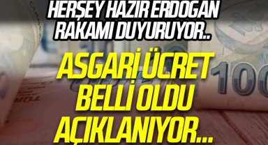 Asgari ücret belli oldu son dakika haberi 2023 yılı asgari ücreti net brüt rakamı