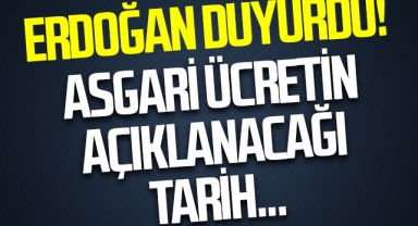 Bugün asgari ücret açıklanacak mı sorusuna Cumhurbaşkanı Erdoğan'dan son dakika haberi