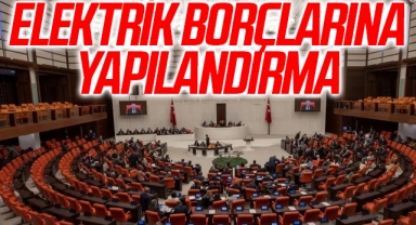 Elektrik borçlarına yapılandırma