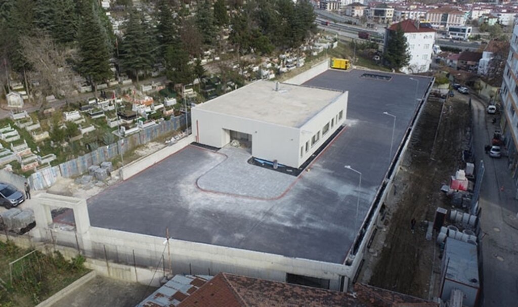 Havza'da mekanik otopark inşaatının yüzde 93'ü tamamlandı