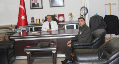 Havza Kaymakamı Nayman’a ziyaret