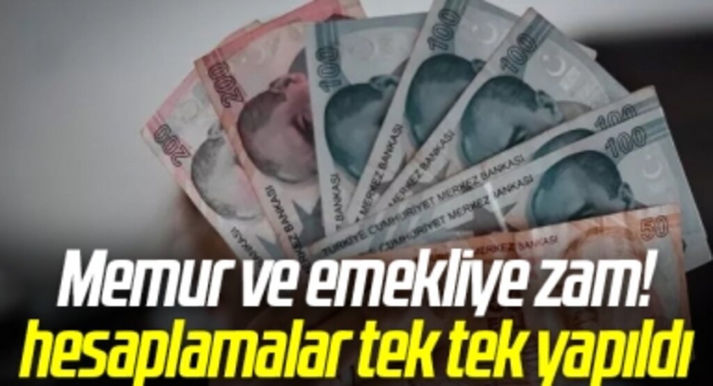 Memur ve emekliye zam! SGK, Bağ-Kur, Emekli Sandığı... Hesaplamalar tek tek yapıldı: 3 formül ile en düşük maaş tablosu