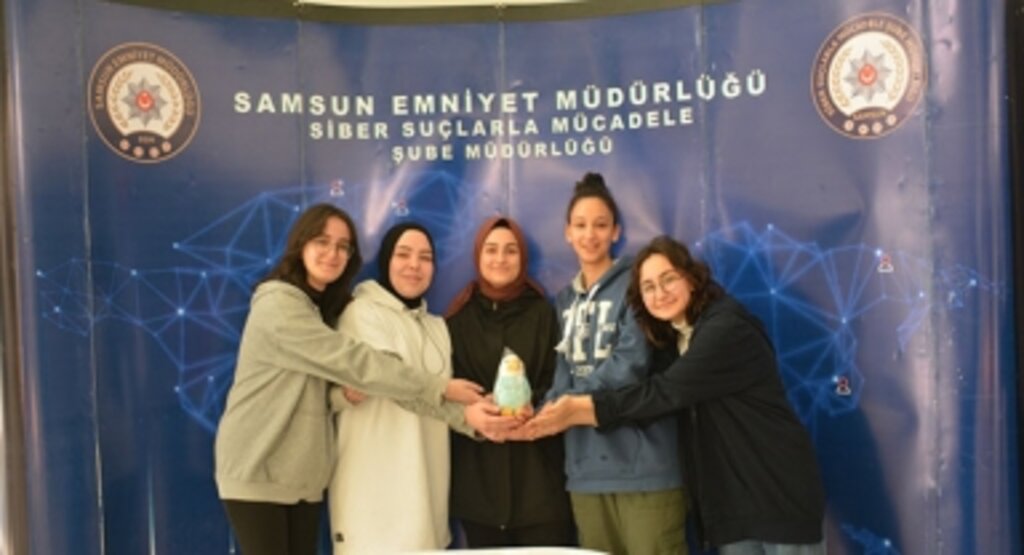 Samsun'da SİBERAY'ın pilot okulunda 510 öğrenciye proje anlatıldı