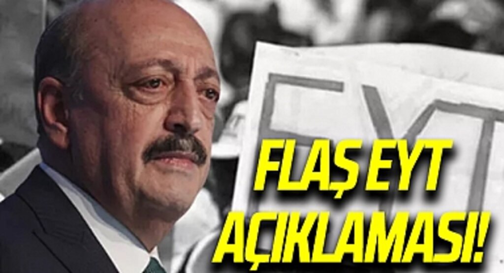 Bakan Bilgin'den Flaş EYT Açıklaması!