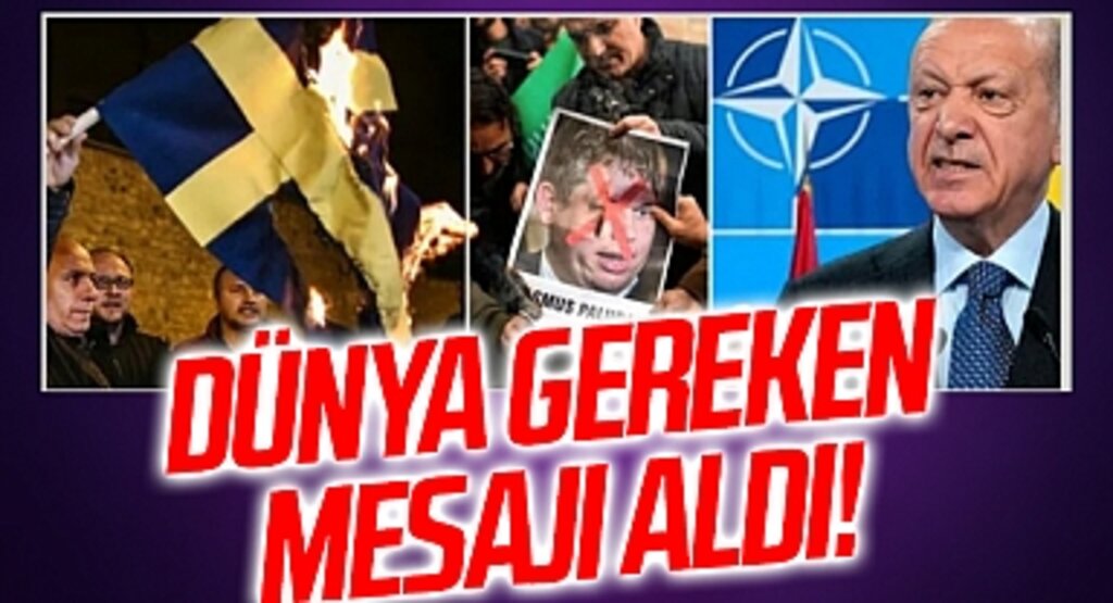 Cumhurbaşkanı Erdoğan'ın İsveç sözleri dünya basınında