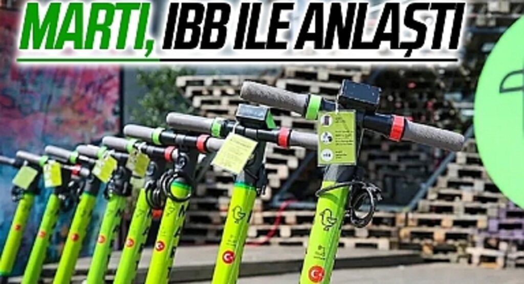 Martı, İBB ile anlaştı: 500 scooter park yeri yapacak