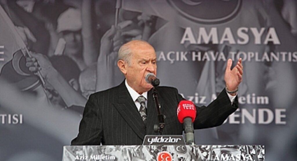 MHP Genel Başkanı Bahçeli, Amasya mitinginde konuştu