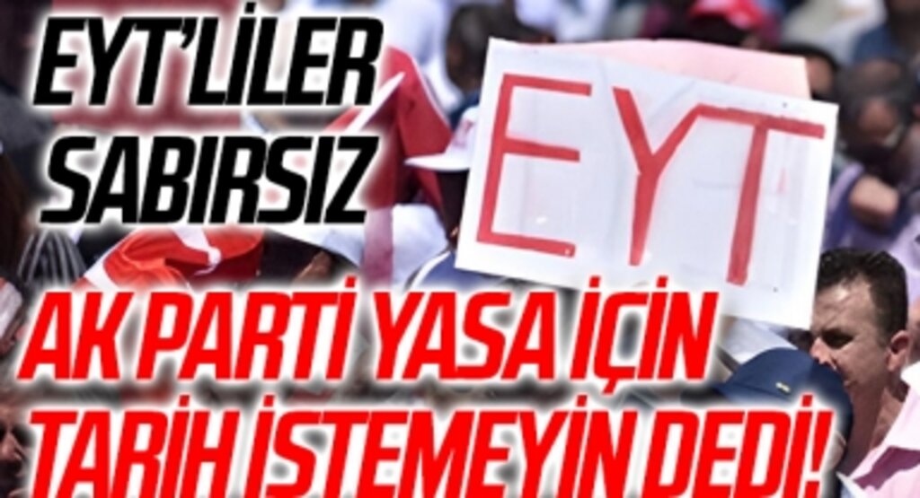 Mustafa Elitaş'tan EYT düzenlemesiyle ilgili açıklama