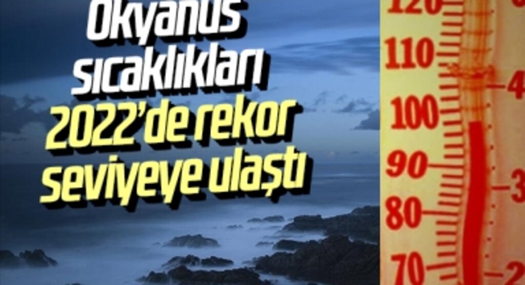 Okyanus sıcaklıkları 2022’de rekor seviyeye ulaştı