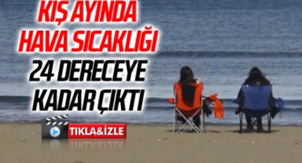 Samsun'da hava sıcaklığı 24 dereceye kadar çıktı