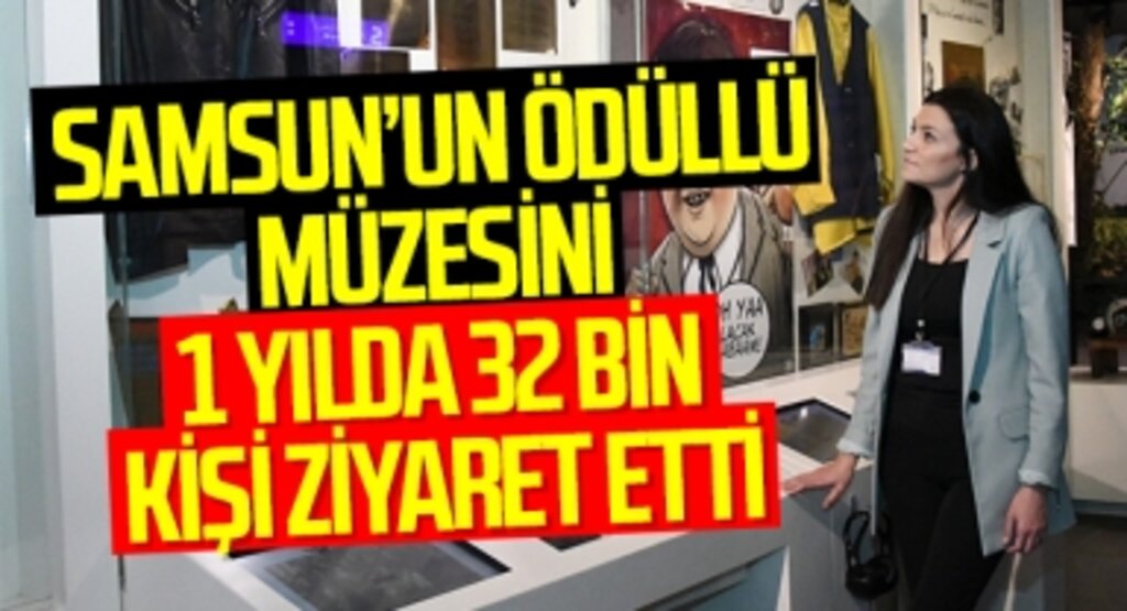 Samsun Kent Müzesi'ni geçen yıl 32 bin kişi ziyaret etti
