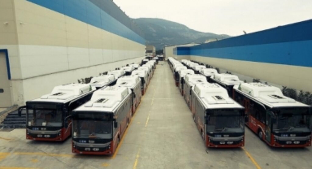 Türkiye'nin otobüs, minibüs ve midibüs ihracatı 2022'de yüzde 16,1 arttı
