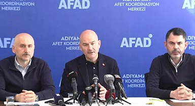 Deprem felaketinde 18.gün! 3 bakandan Adıyaman'da ortak açıklama