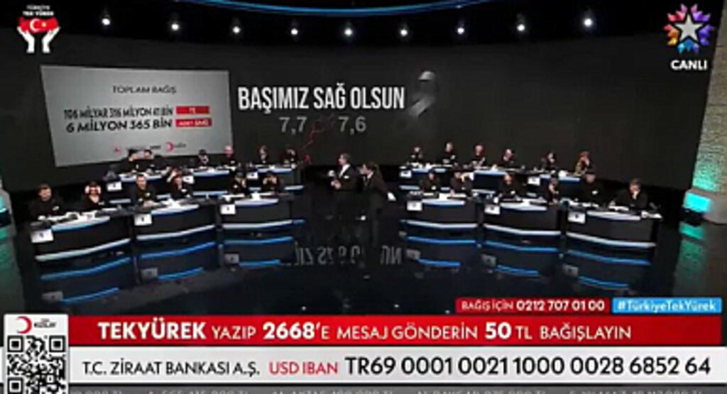 ''Hatay benim şahsi meselemdir'' deyip Mustafa Kemal Atatürk adına bağış yaptı! Türkiye Tek Yürek gecesine damga vurdu!