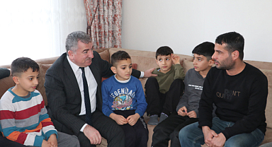 Havza Belediye Başkanı Özdemir'den depremzedelere ziyaret