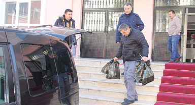 Havza'ya gelen depremzede öğrencilere eğitim desteği