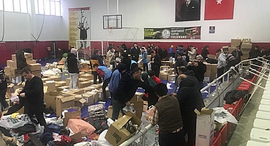 Kavak'tan deprem bölgesine yardım