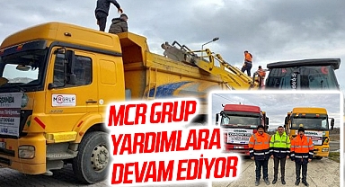 MCR Grup Yardımlara Devam Ediyor