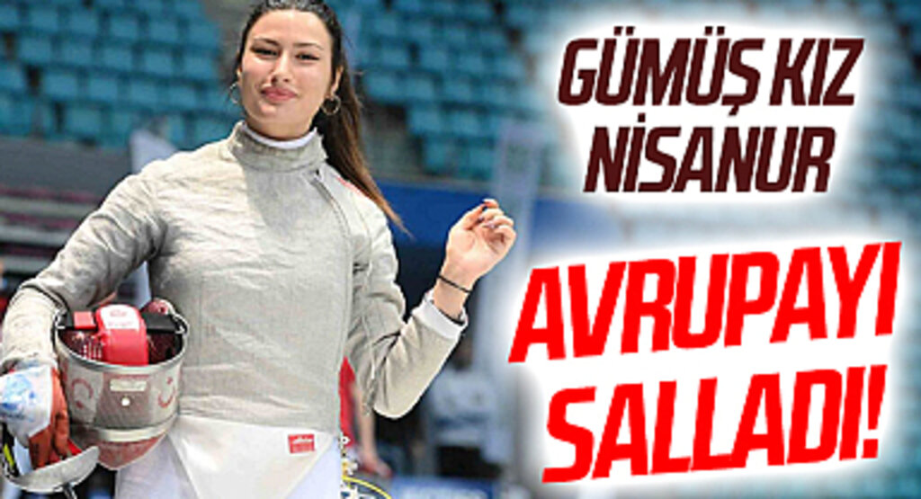 Samsunlu Milli Sporcu Nisanur Erbil Avrupa Eskrim'de Gümüş Madalya Kazandı