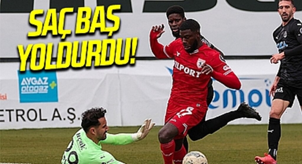Samsunspor'da Laura saç baş yoldurdu!