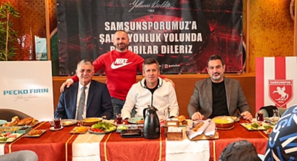 Samsunspor'dan Manisa FK Maçı Öncesi Moral Kahvaltısı