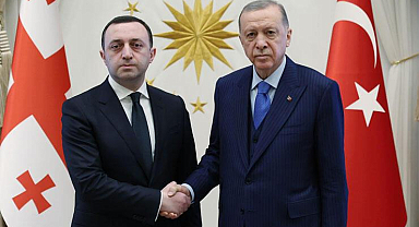 Son dakika... Cumhurbaşkanı Erdoğan, Gürcistan Başbakanı Garibaşvili’yi kabul etti