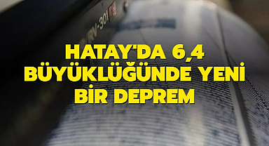 SON DAKİKA | Hatay'da şiddetli deprem! AFAD duyurdu: Çevre illerden hissedildi