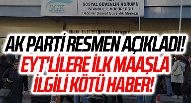 AK Parti resmen açıkladı! EYT'lilere ilk maaşla ilgili kötü haber!